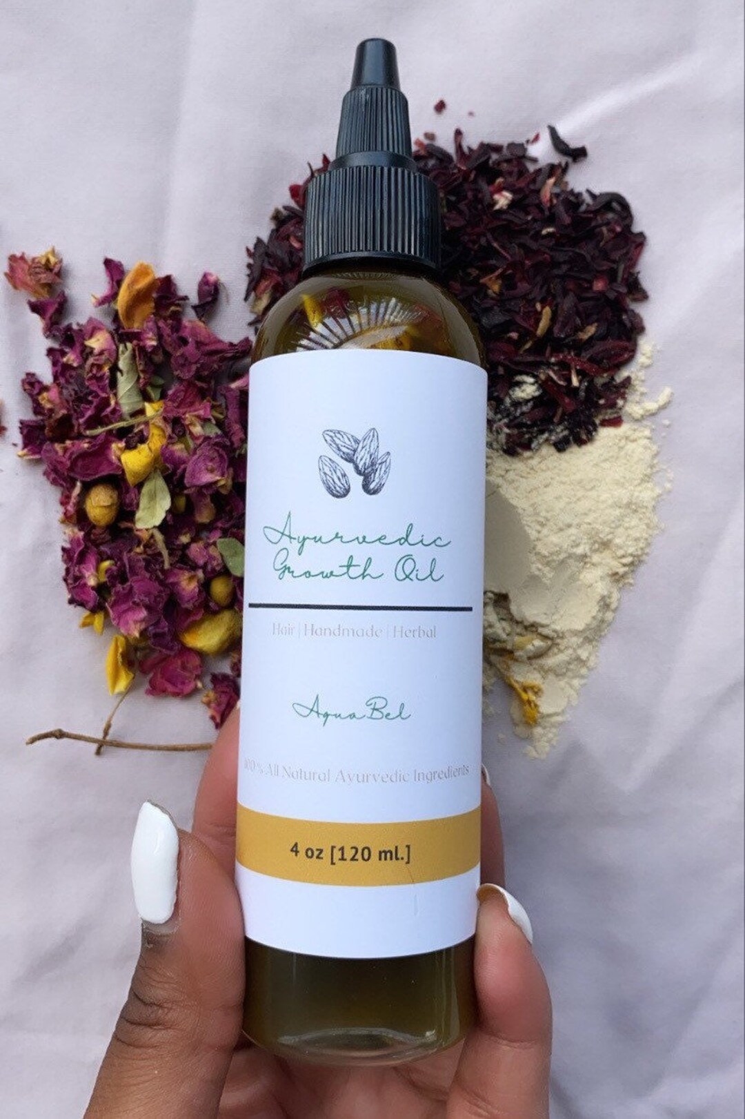 Ayurvedic Mega Hair Growth Oil Hot Oil Treatment, Hair Loss, Fenugreek