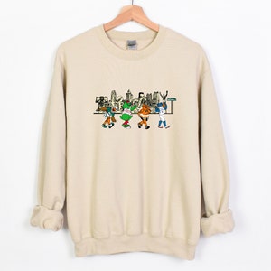 Philly Mascots Sweatshirt, Philly's Finest, Philly's Favorites, Swoop, Phanatic, Gritty, Franklin