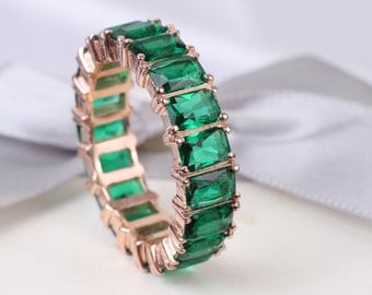 Emerald Ring - Etsy UK