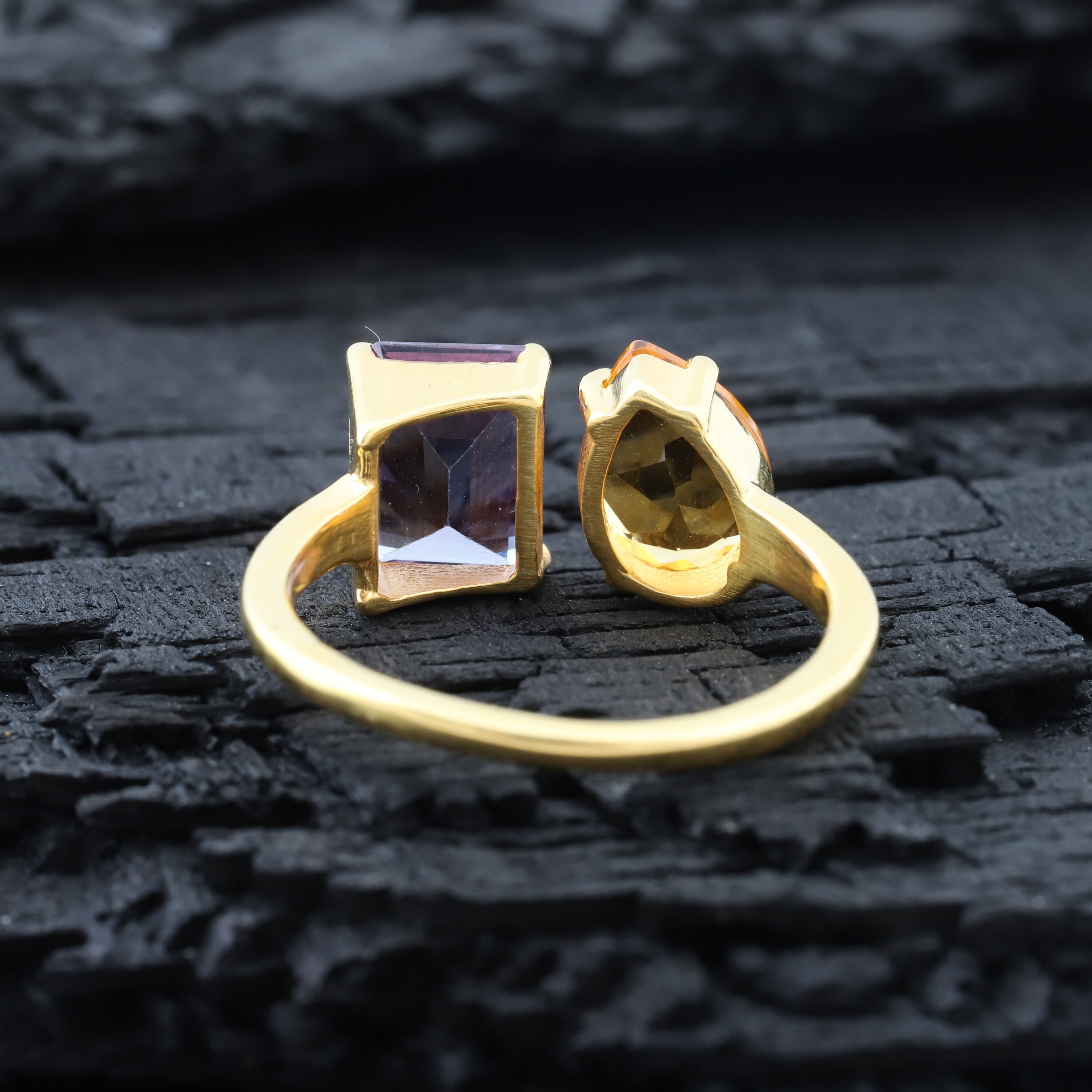 Alexandrite and citrine ring deals