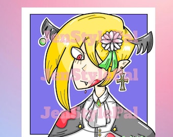 Digital Adoptable Character Design OC || Read Description