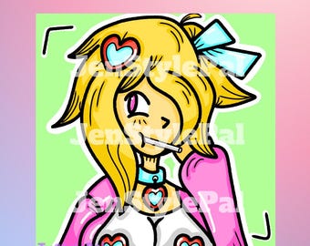 Digital Adoptable Character Design OC || Read Description