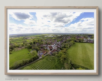 Photo print of Sutton Valence, Kent