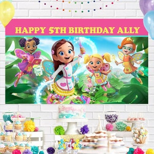 Personalised Butterbean's Cafe Birthday Banner