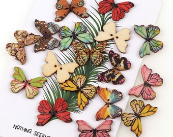 Butterfly Button | Etsy UK