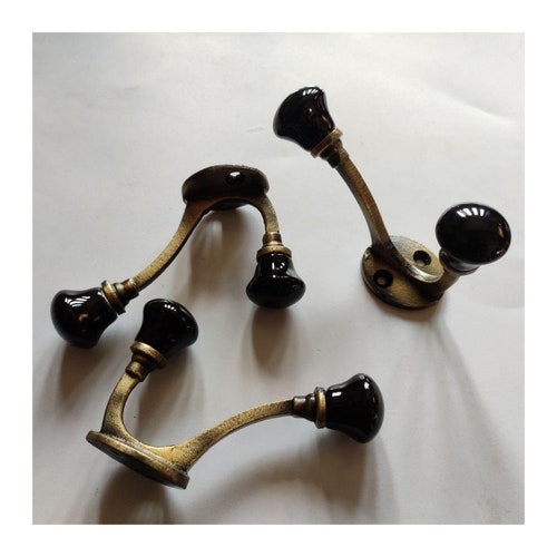 Maison Belle Ceramic Metal Wall Hooks Hanging Clothes Hat Coat Etsy