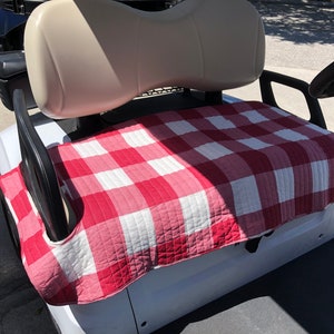 Golf Cart Seat Covers-Bound Edge