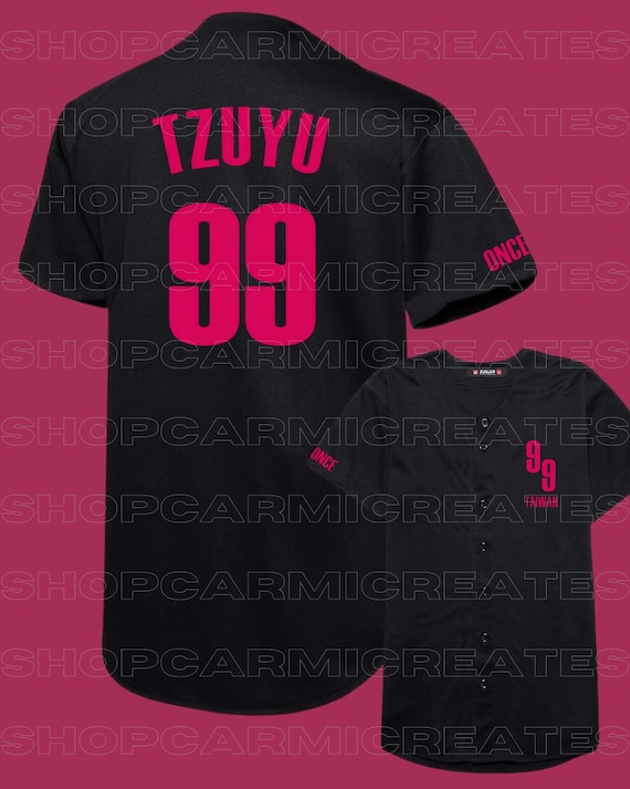 Tzuyu 99 Baseball Jersey - Kpop Fanmade Merch - Once Fandom Gift