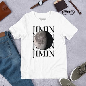 Jimin Bias | Moon Tee | Unisex | Army | KPop