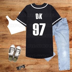 DK Bias | Baseball Jersey | Unisex | SVT Jersey| CARAT | Yongin | KPop Fanmade Merch