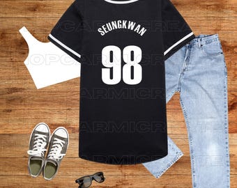 Seventeen Nana Tour Shirt Seungkwan, Nanatour With Seventeen Shirt