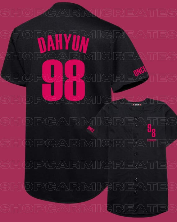 ダヒョン98 野球ユニフォーム - KPop ファンメイドグッズ - Once