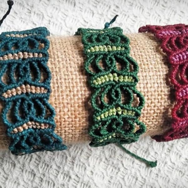 pulsera macramé 