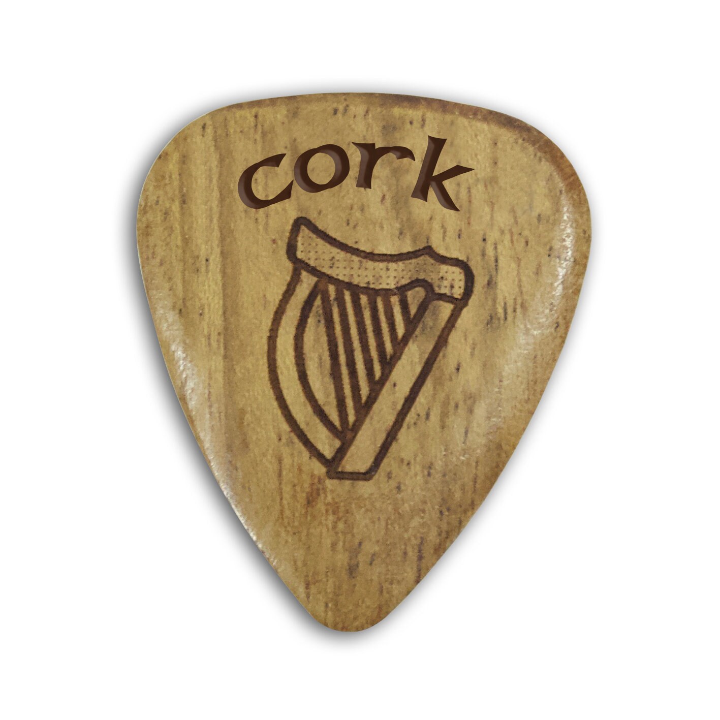 Ireland Cork Wooden Guitar Plectrum Etsy