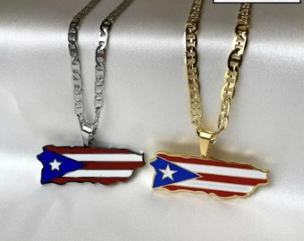 Puerto Rico Flag Map Etsy Puerto Rico Flag Map Etsy