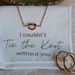 Help Me Tie the Knot Bridesmaid Gifts Love Knot Necklace - Etsy