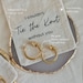 Tie the Knot Hoop Earrings Bridesmaid Jewelry Gift, Asking bridesmaid gift, Bridesmaid gifts box, bridesmaid thank you gift, Cotton Gift Bag 
