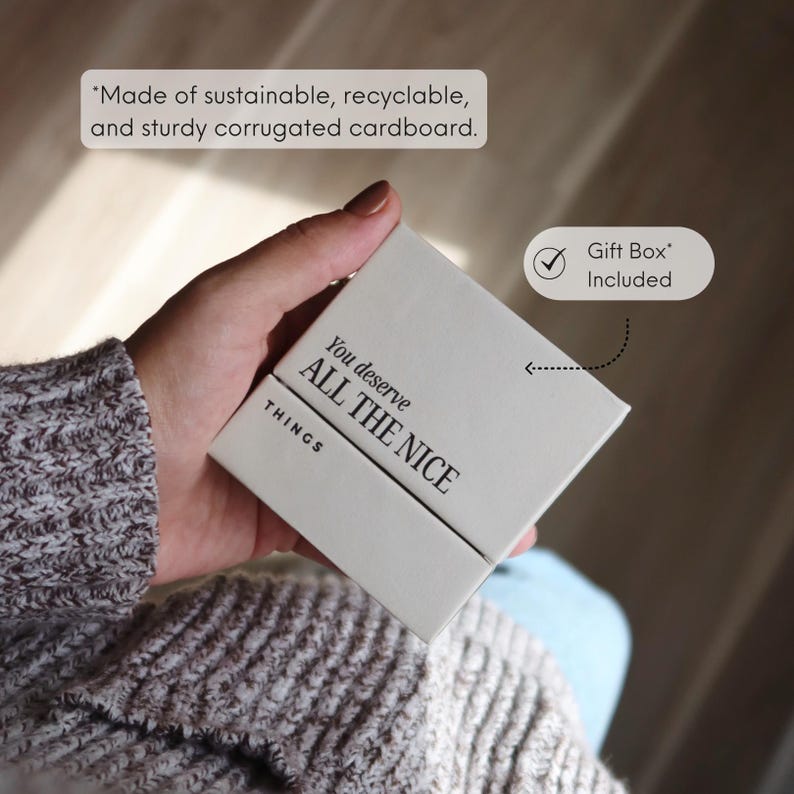 Motivational "You deserve all the nice things" Gift Box