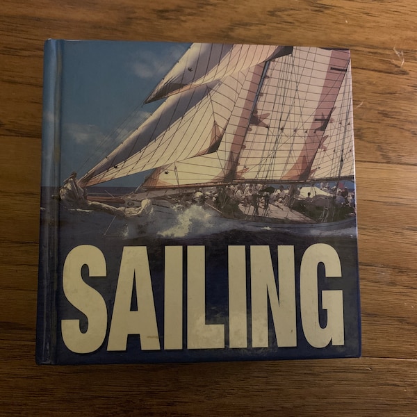 SAILING - Massive "CUBE" Book - 733-page book with Vivid Color Photos on nearly every page - Like-New!