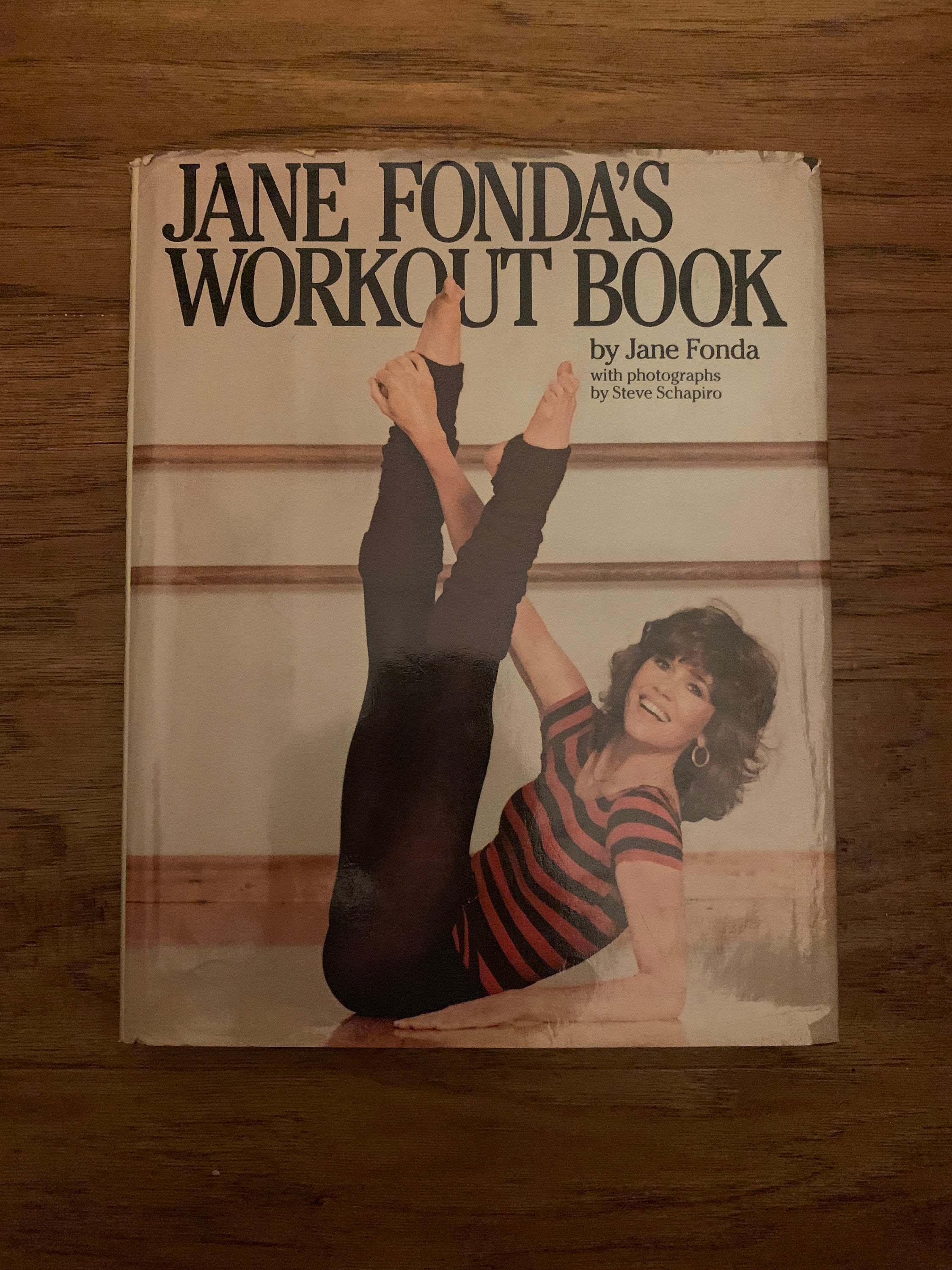 JANE FONDA'S Workout Book Original 1981 Hardcover Etsy
