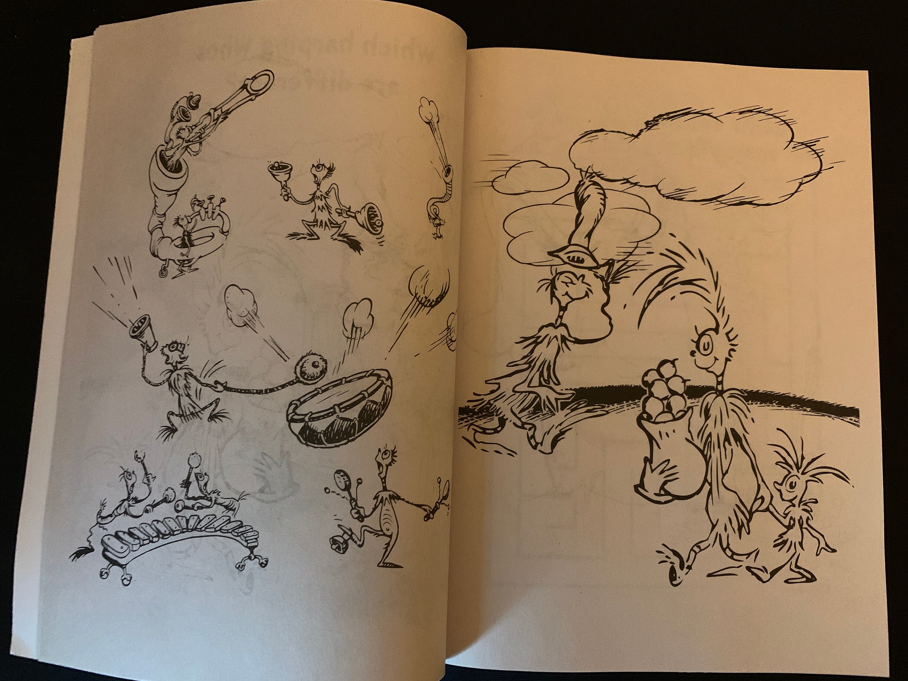 Set of DR. SEUSS Coloring/activity Books 2 UNUSED Etsy