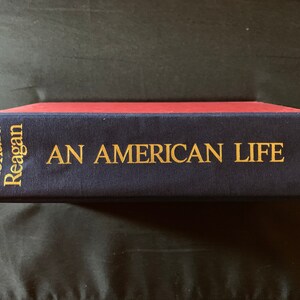 RONALD REAGAN: an American Life the Autobiography | Etsy