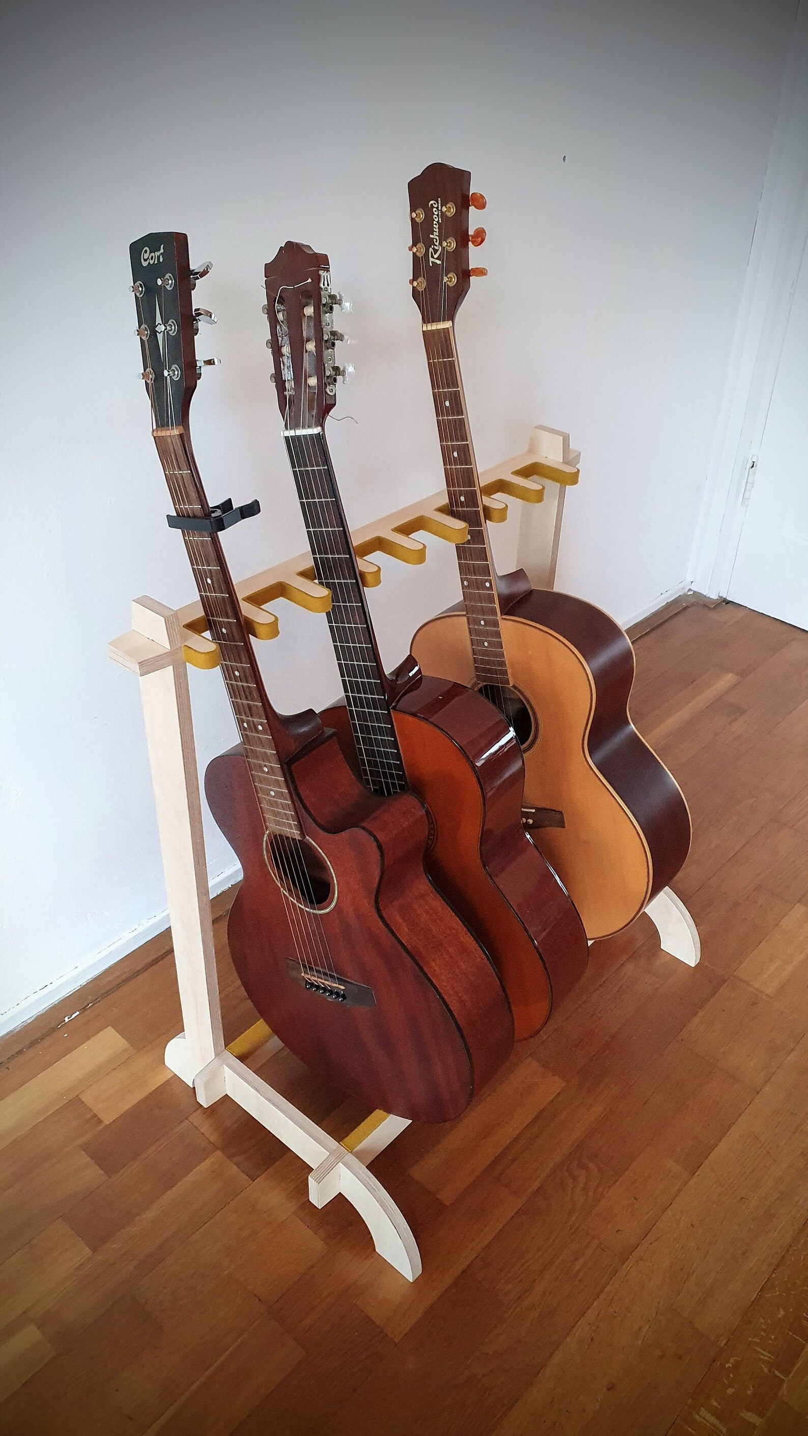 Elegant guitar stand for multiple guitars Etsy