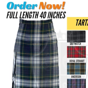 Handmade Full Length Scottish kilted Maxi skirt for women, Tartan kilted Maxi skirt for women 24 inches to 70 inches waist