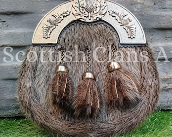 Cntura Monogram Nera N Pelle Con Catena E Nappna N Metallo Dorato - Foto 13