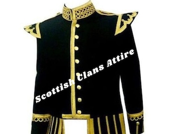 軍将校用アクセサリーセット：金色の肩章、サッシュ、勲章 - 5点セット
