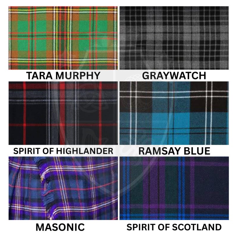 Scottish Men's Custom Tartan Pants Handmade Dress Tartan Pants Highland Tartan Trousers For Men's Available in 50+ Tartans image 5