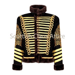 Napoleon Military Hussar Jackets, Custom made 18th Century Cavalry Coats, Military Uniform Tunic Pelisse Jimi Hendrix Jacket, Hussar Jackets