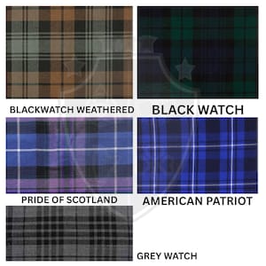 Scottish Men's Custom Tartan Pants Handmade Dress Tartan Pants Highland Tartan Trousers For Men's Available in 50+ Tartans image 3