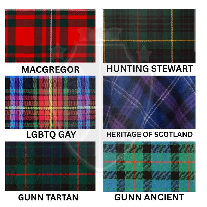 Scottish Men's Custom Tartan Pants Handmade Dress Tartan Pants Highland Tartan Trousers For Men's Available in 50+ Tartans image 9
