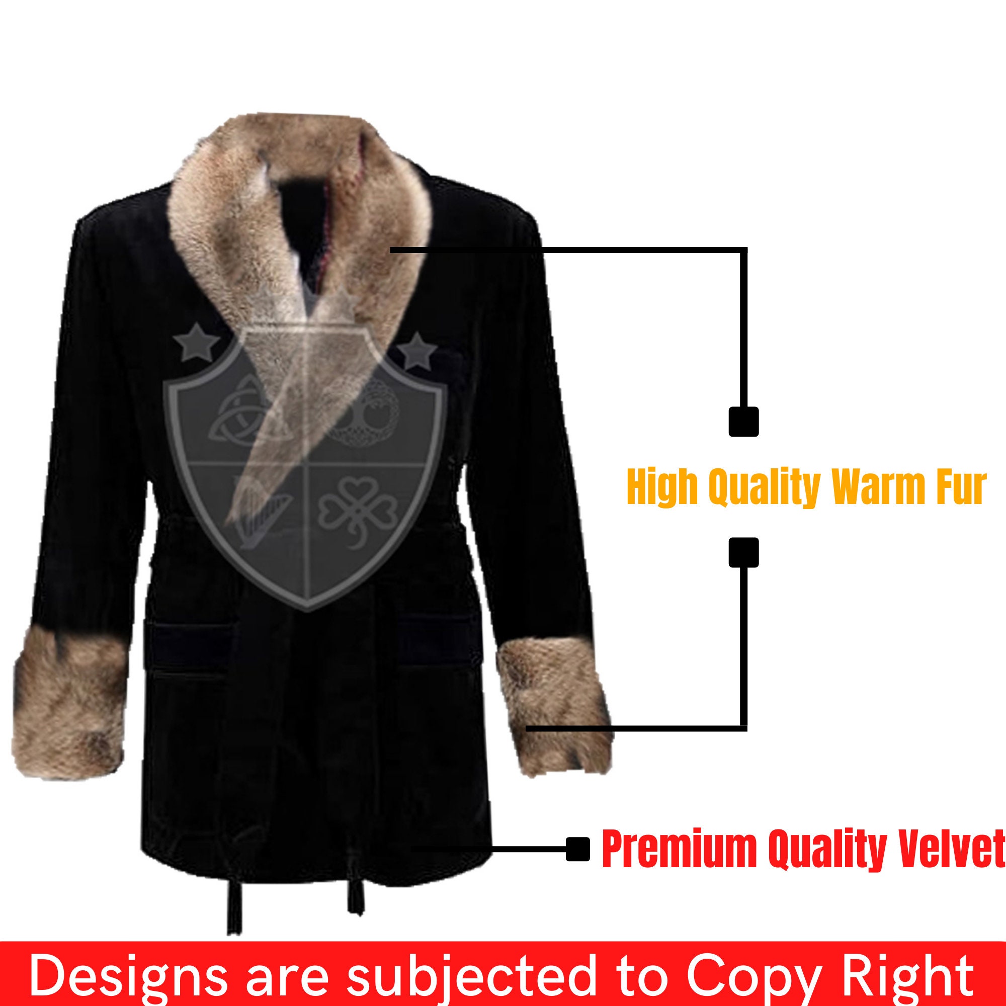 Fur Mens Robe - Etsy
