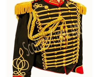 メンズ ナポレオン風フサールジャケット - 18世紀の軍服チュニック