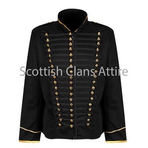 Napoleon Military Hussar Jackets, Custom made 18th Century Cavalry Coats, Military Uniform Tunic Pelisse Jimi Hendrix Jacket, Hussar Jackets