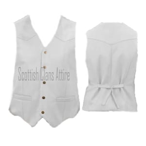 Antique vintage French wool waistcoat vest - Fashion Vest - 100% Wool Custom Made Wedding Vests - Kilt Waistcoat - Peaky Blinders Vest