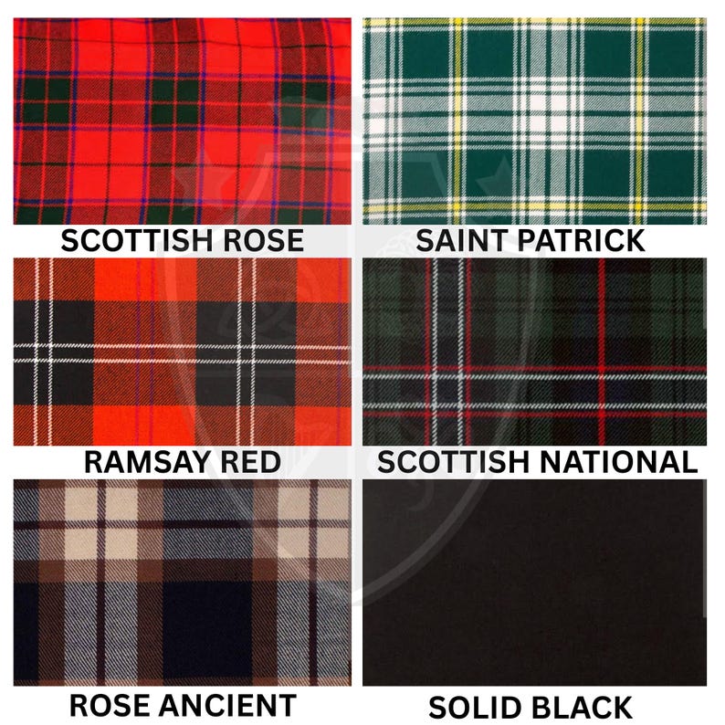 Scottish Men's Custom Tartan Pants Handmade Dress Tartan Pants Highland Tartan Trousers For Men's Available in 50+ Tartans image 8