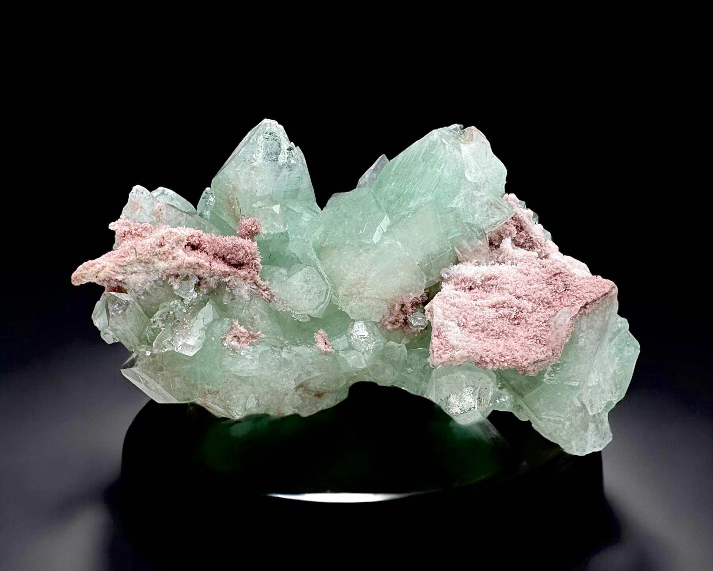 希少ダイヤモンドグリーンアポフィライトクラスター - Etsy 日本