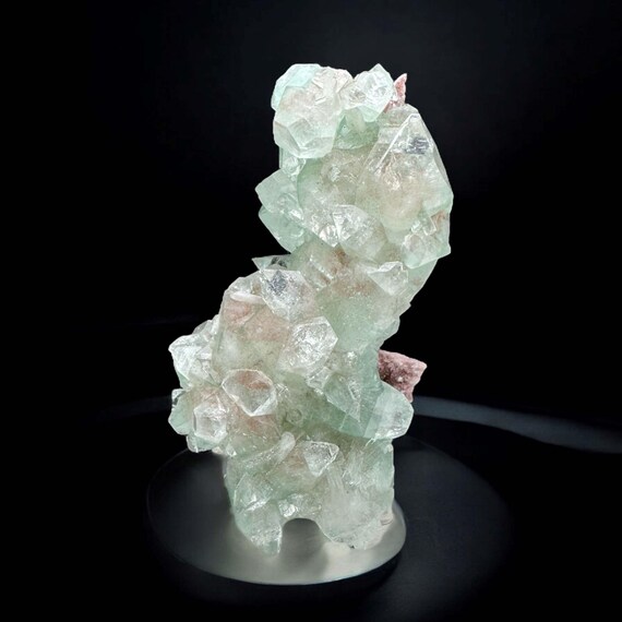 希少ダイヤモンドグリーンアポフィライトクラスター - Etsy 日本