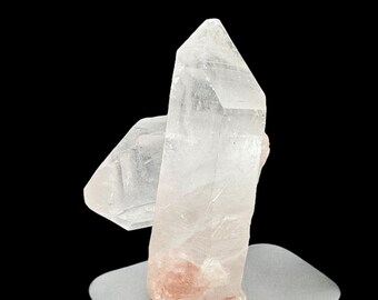 Natural Himalayan Pink Quartz Crystal Point