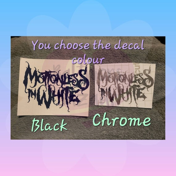 Motionless in White Vinyl Decal Sticker You Choose Colour Etsy