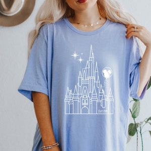 Castle Shirt | Disneyworld Shirt | Magic Kingdom Shirt | 50th Anniversary Shirt | Disney Trip Shirt | Vintage Disney Shirt