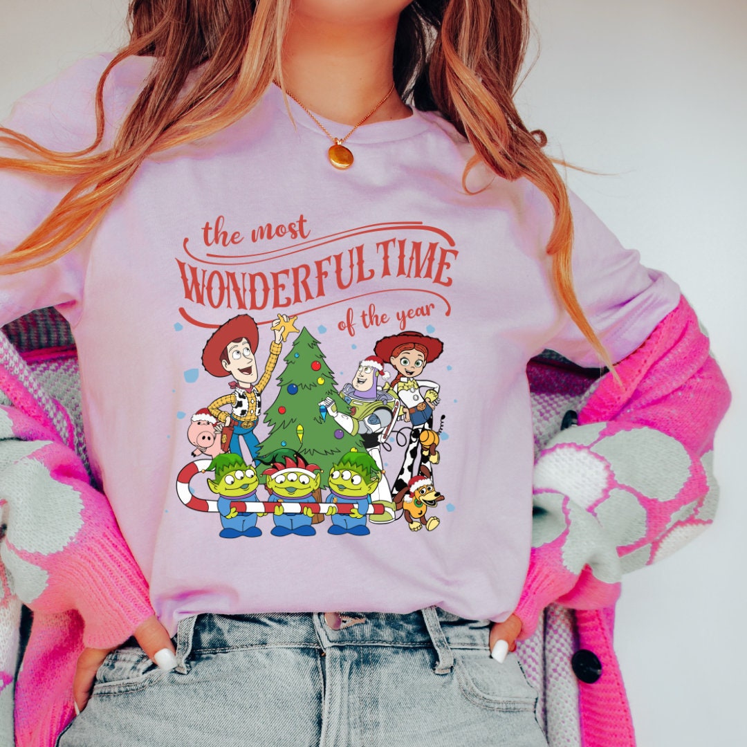 Toy Story Christmas Shirt Favorite Things Christmas Shirt Etsy