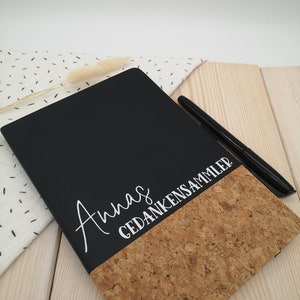 Personalized Notebook - A5 - Thought Collector - Lined