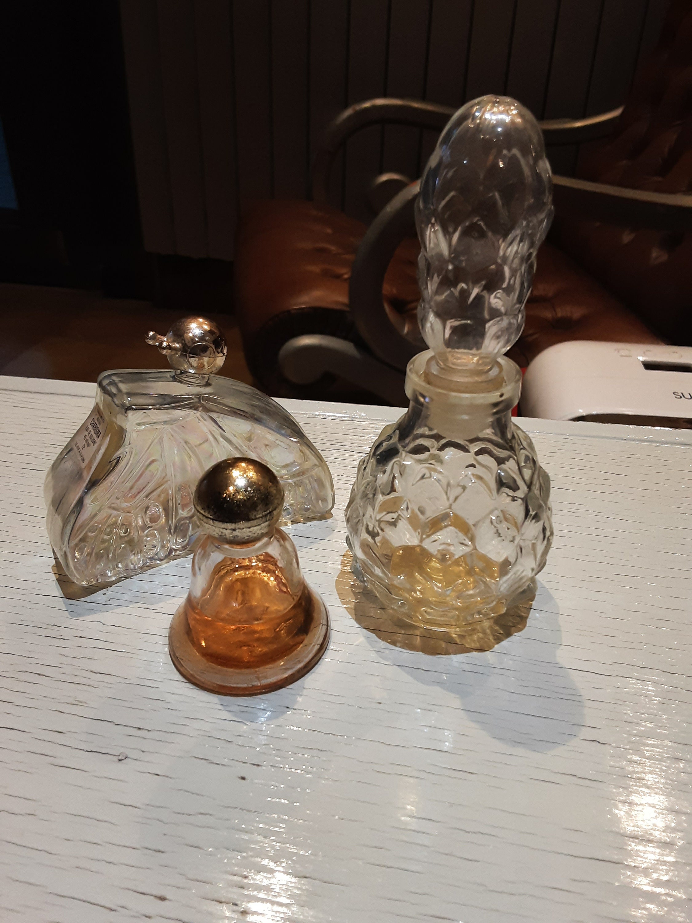 3 Old Avon bottles Etsy