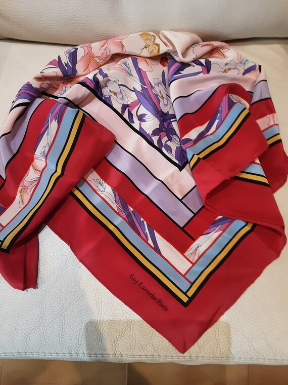 Silk scarf Guy laroche