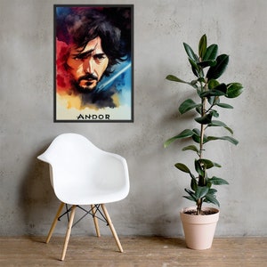 Andor Digital Print-png-Digital Download- Andor Poster-Watercolor-Star Wars-Rogue One