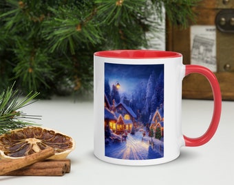 Christmas Mug with Color Inside